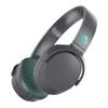 SkullCandy RIFF Wireless Gray Miami S5PXW-L672 Bluetooth Headphones with Remote and Microphone