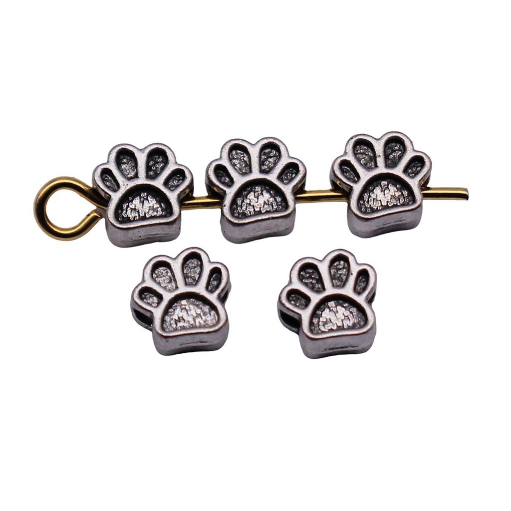 Small Hole Spacer Beads Minimalist Animal Charms For Pet Jewelry Components