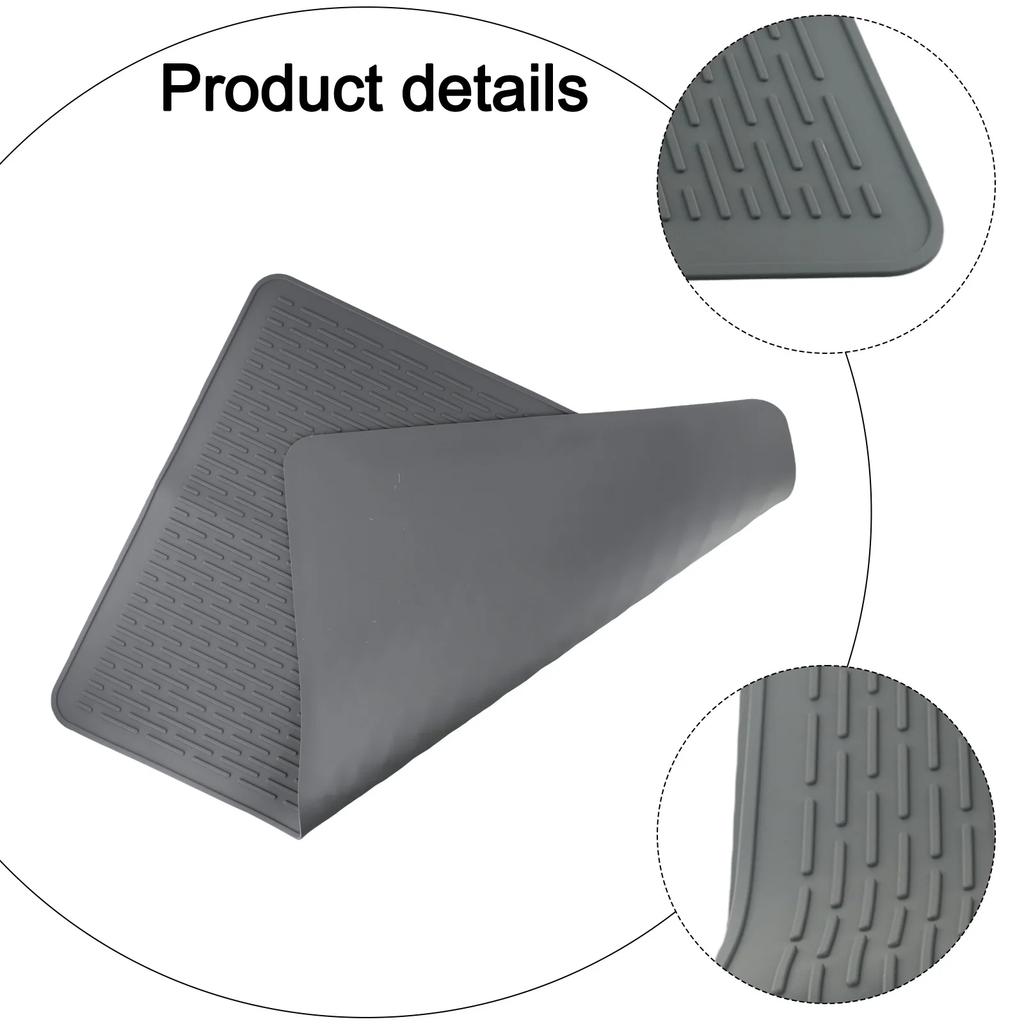 Kitchen Stove Mat Electric Stove Cover Absorbs Dripping Water Air Circulation Dish Drying Mat Expand Workspace