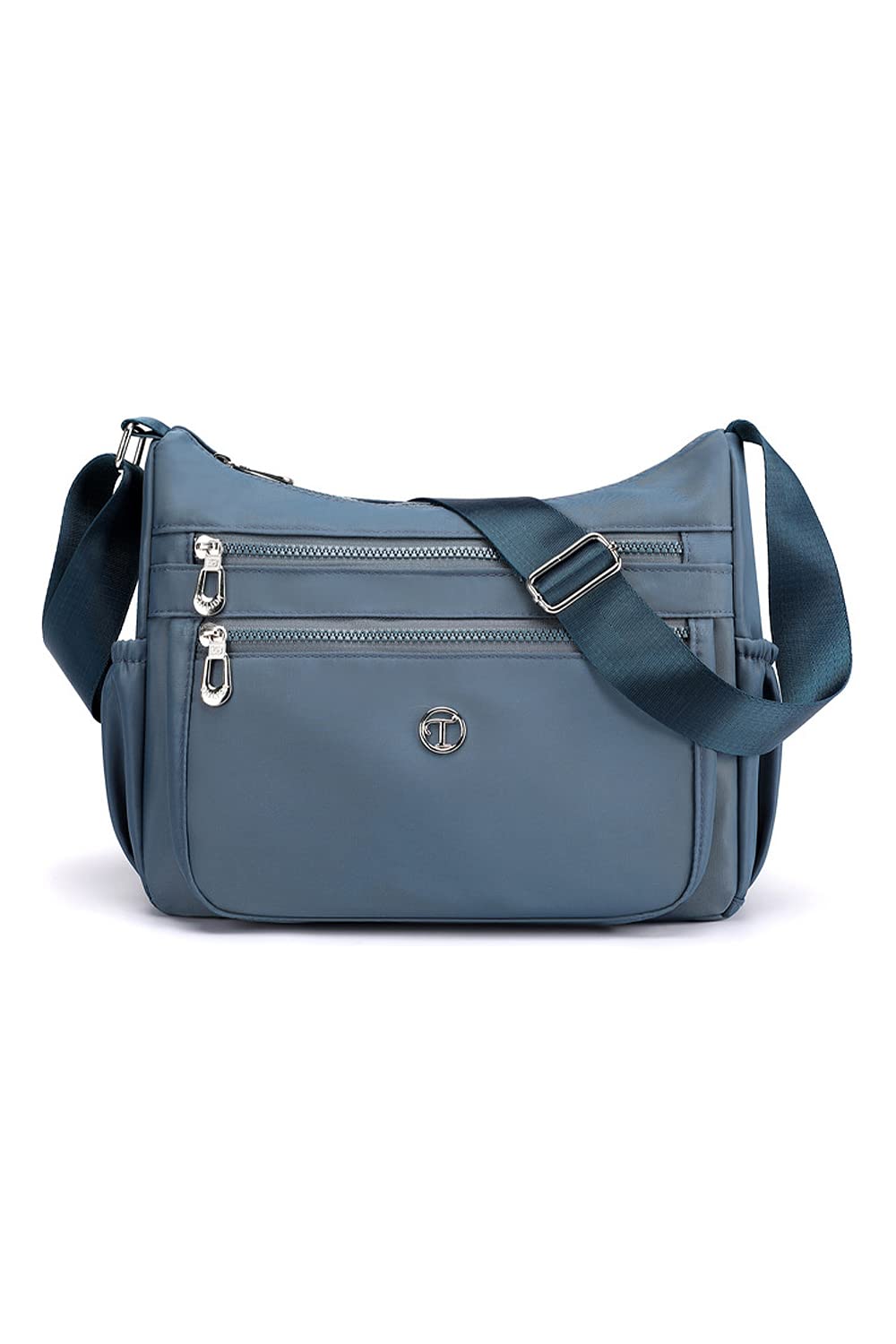 

Lightweight Nylon Shoulder Sax Blue T.Y.ryanryan Women s Bag, Crossbody,
