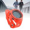 Men Sport Digital Chronograph Rubber Strap Watch Waterproof Outdoor Sporty Digital Watch Red