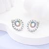 925 Silver Earring Stud For Women Moon Star Cat Design Wedding Party Jewelry Gift Original Handmade