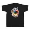New Unisexs Cotton Tshirt Print Evil Eye Colorful Funny Life Fashion Graphic Design