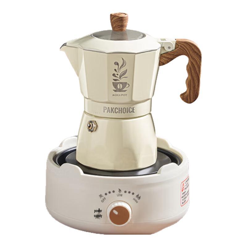 

PAKCHOICE Dual Valve Moka Pot Coffee Set