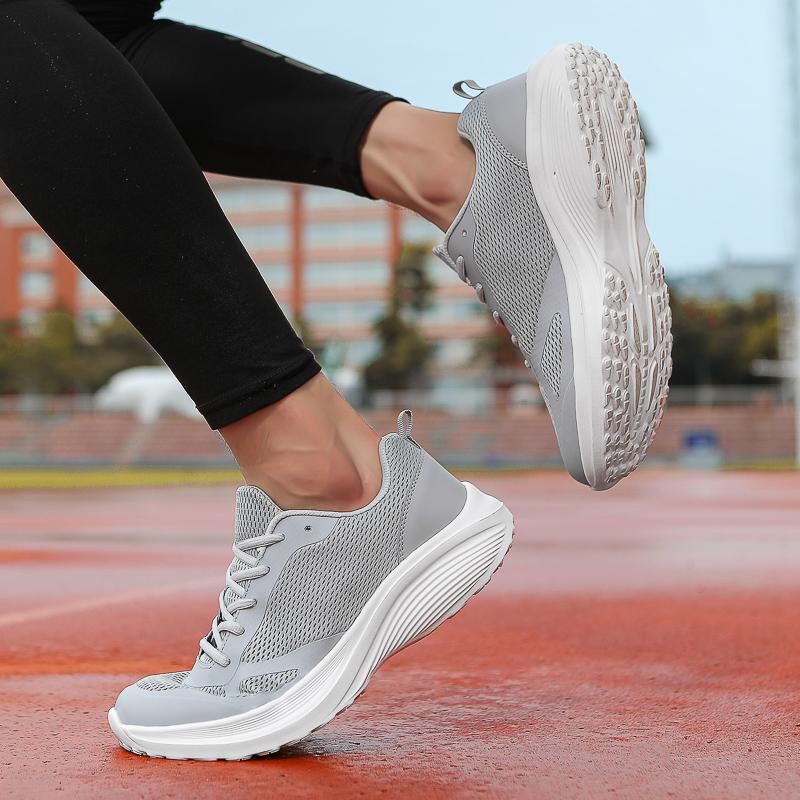 TUINANLE Men's Non-Slip, Wear-Resistant Outdoor Hiking and Running Shoes Breathable Mesh Sneakers
