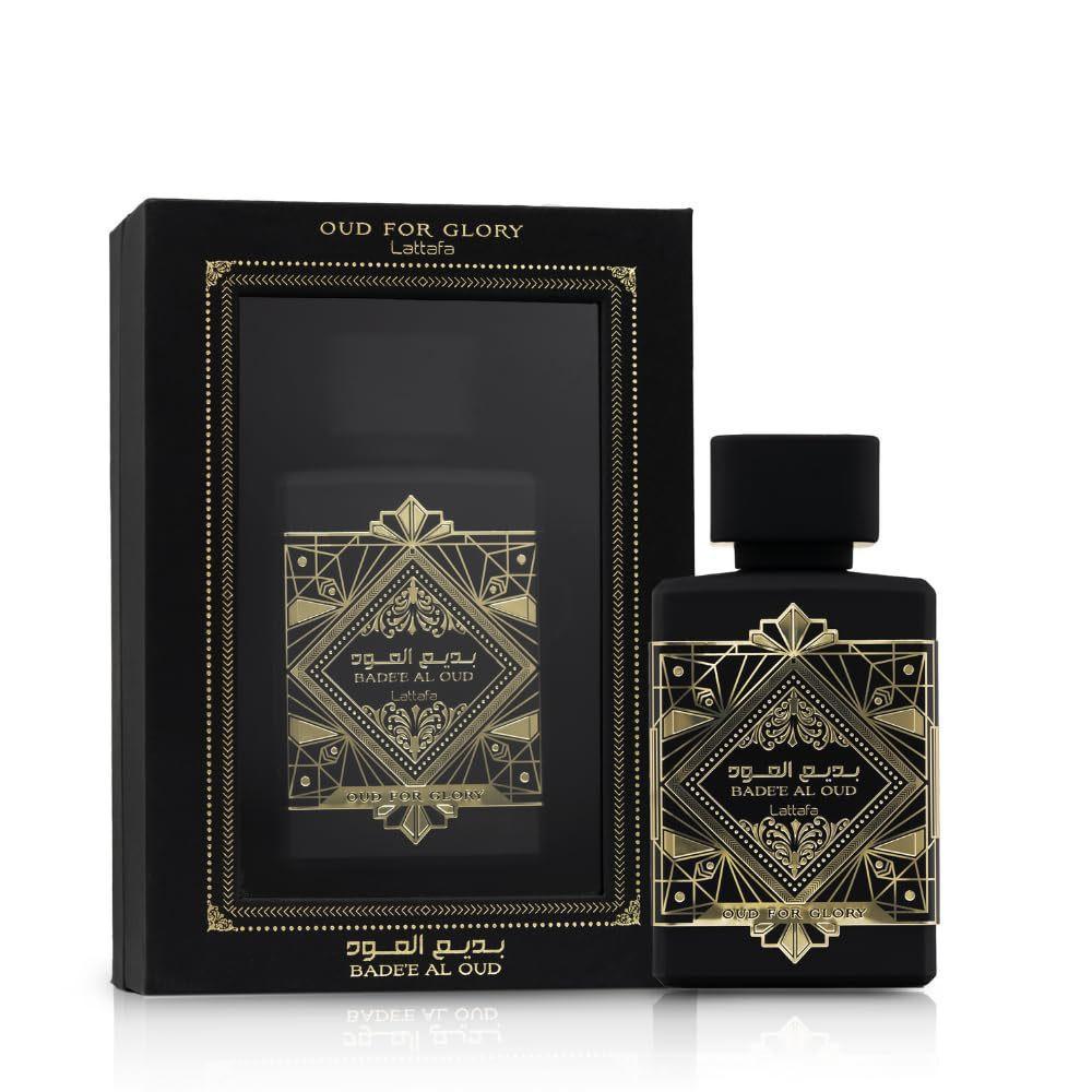Lattafa Bade'e Al Oud Honor Series Perfume, Middle Eastern Arabian Oud Fragrance, Long Lasting Scent, Unisex, 50ml
