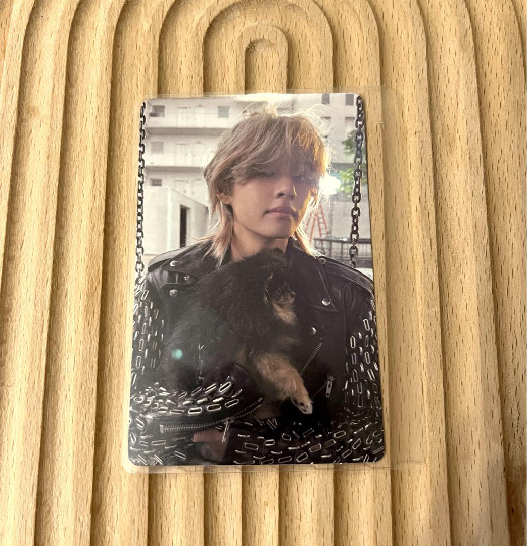 

[Б/У] V Тэхён Layover Weverse Бонусная коллекционная карточка 4 шт.