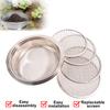 Gardening Soil Sieve 1/3/6/9/12mm Mesh Hole Stainless Steel Screen Sifter for Compost Sand Bonsai Potting Soil Filtering Remove