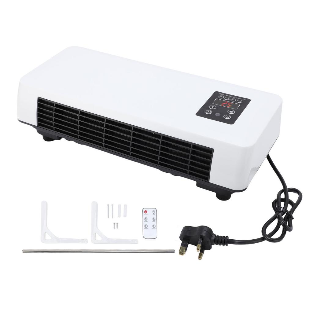 Wall Mounted Heater Cooler Energy Efficient Climate Control Small Air Conditioner Heater Machine for Home Bedroom UK