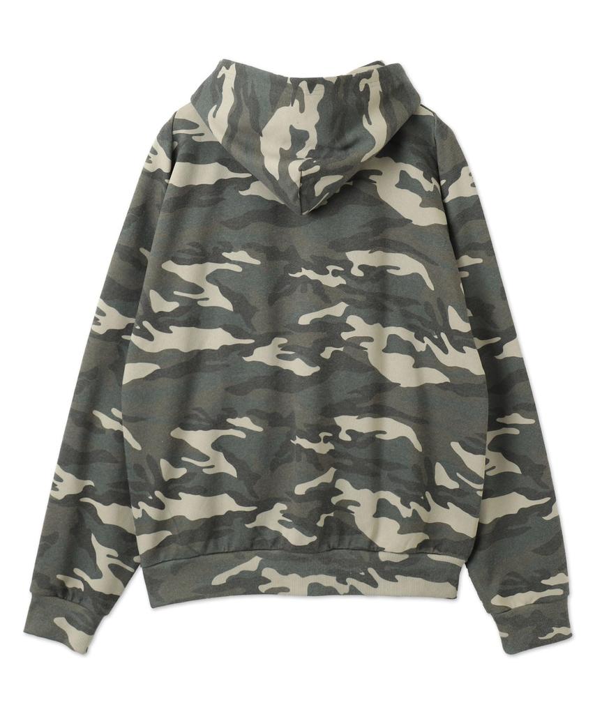 WEGO Patterned Metallic Camouflage Oversized Size Pattern 1 Men's Hoodie/Sweatshirt, Top, Streetwear, Gift, Fall/Winter, Spring/Autumn/Winter, F,
