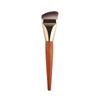 Foundation Brush One-shaped Wooden Handle Flat Head Ultra-thin Traceless Liquid Foundation Base Makeup Flat Head Mask Makeup Brush
