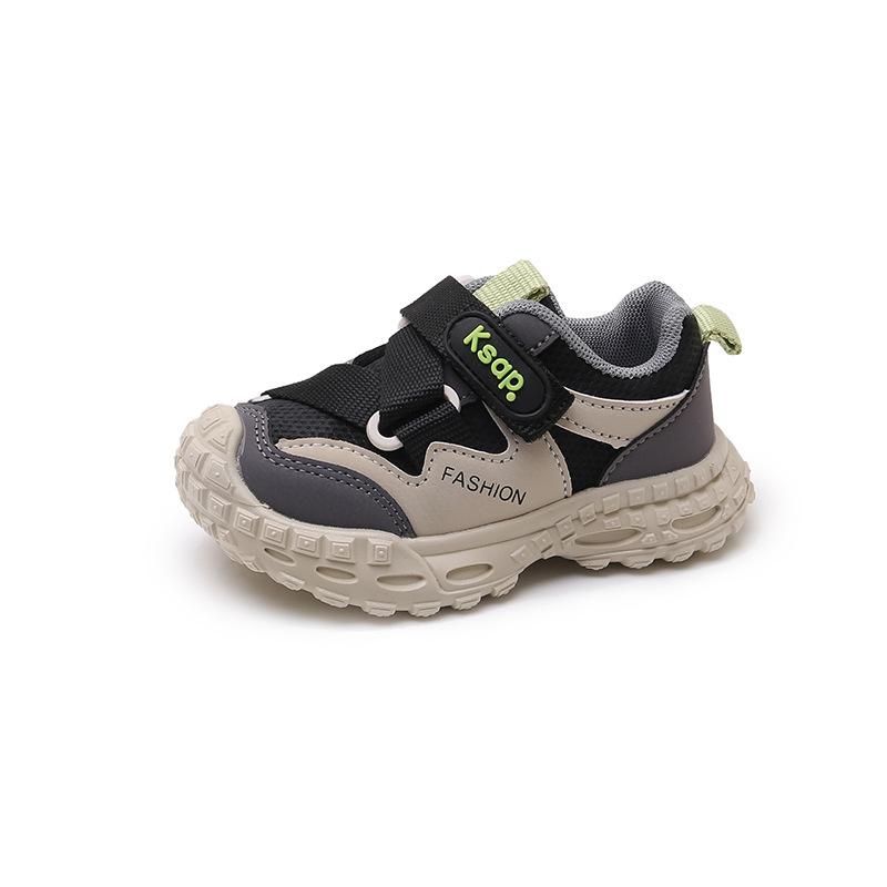 Anti-kick classmates spring and autumn new children's sports shoes boys shoes 2025 girls running shoes soft-soled tire shoes tide