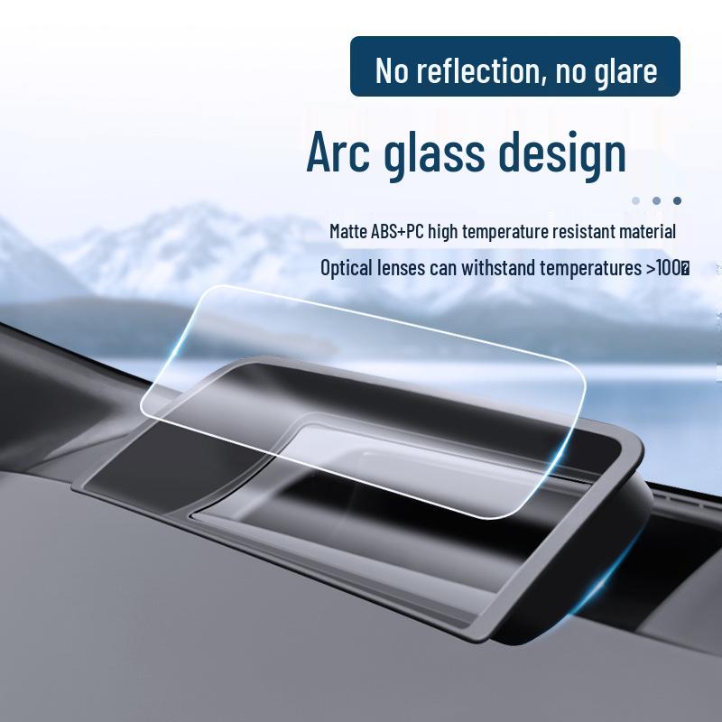 Nio ET7 (2024-2025) HUD Protective Cover - Curved Surface Dust Shield for Interior.