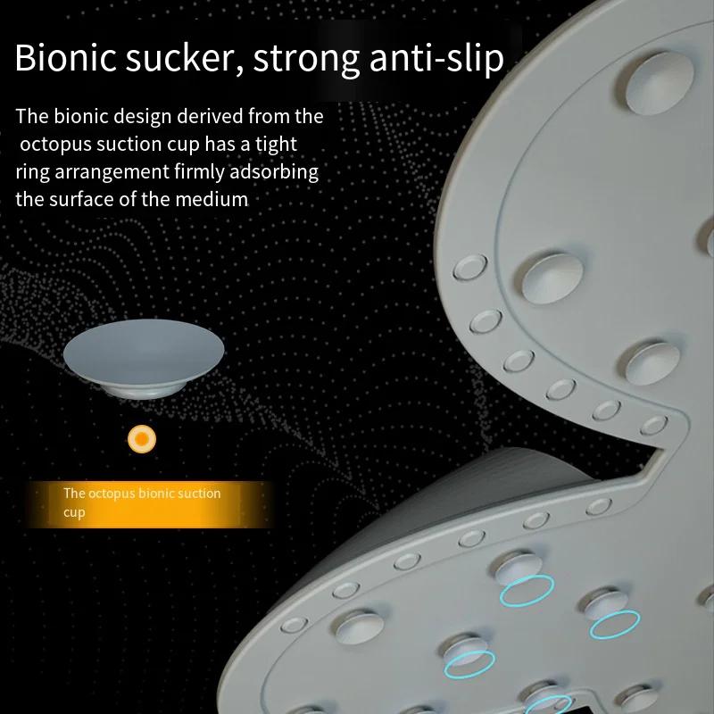 1pc Lazy Back Rub Rabbit Silicone Massage Foot Mat Bathroom Non-slip Mat Bath Rubbing Foot Washing Feet To Remove Dead Skin