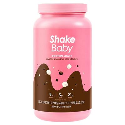Shake Baby Protein Shake Marshmallow Schokolade Geschmack 630g 1 Stück Zutaten: kann vom Hersteller geändert werden | 630g 1 Stück