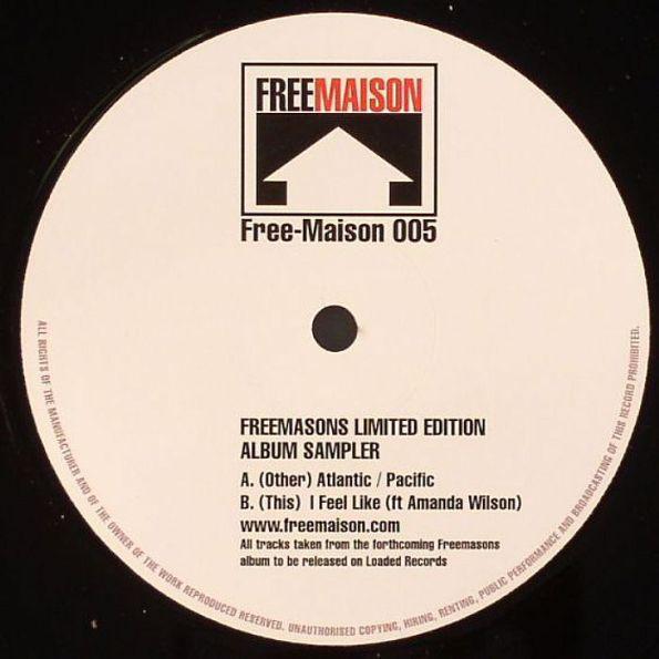 12-дюймовая пластинка FREEMASONS Freemasons Альбом Limited Edition Sa FREEMAISON005 Freemaison 2006 UK Танцевальная Электроника Б/у