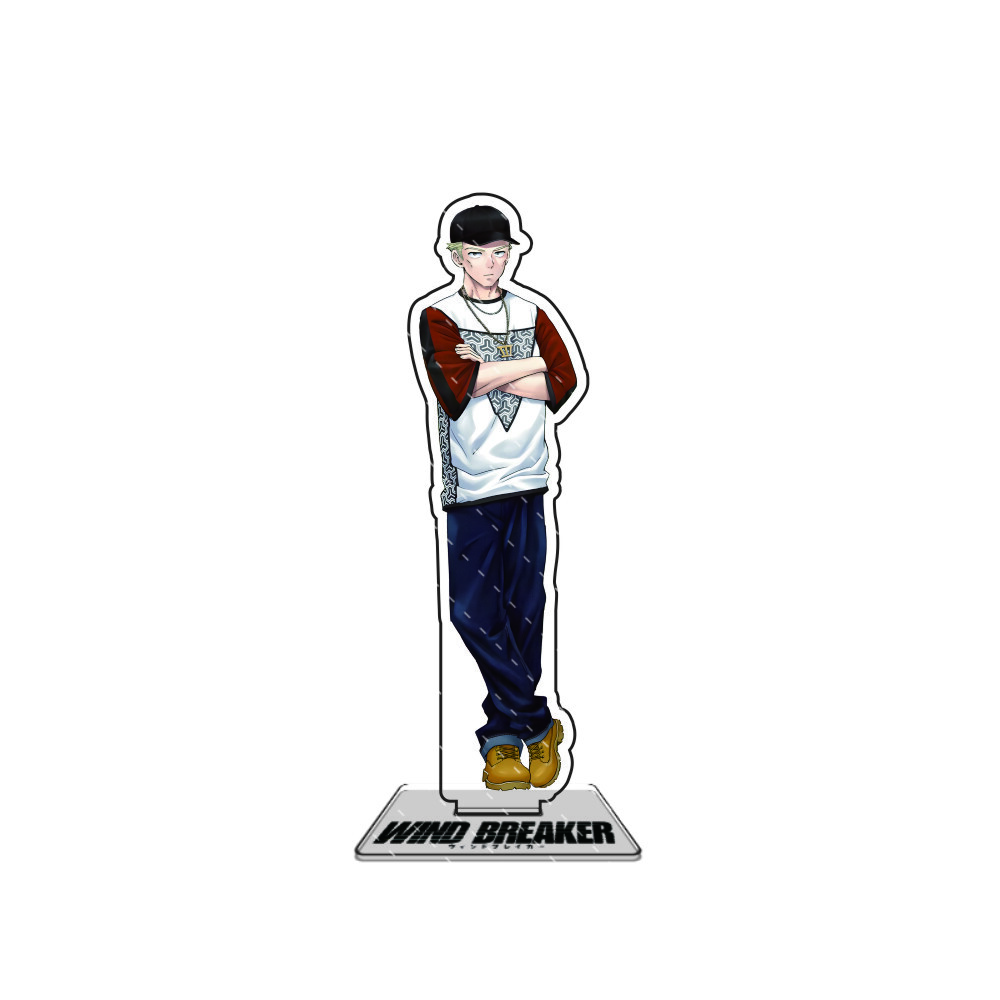 

Anime WIND BREAKER Figures Sakura Haruka Suo Hayato 15cm Acrylic Stands Tomiyama Choji Character Model Fashion Decor Gift 15 cm