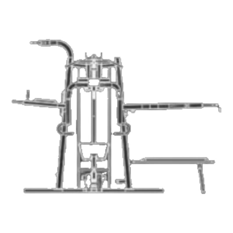 Emai Commercial 3-Person Multi-Gym Strength Trainer