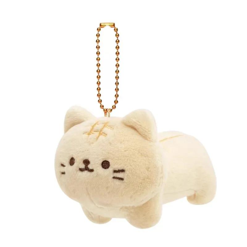 Kawaii Animal Rilakkuma Plush Keychain Cotton Rabbit Mouse Bag Pendant Kawaii Fox Cat Soft Stuffed Accessories For Gril Gift