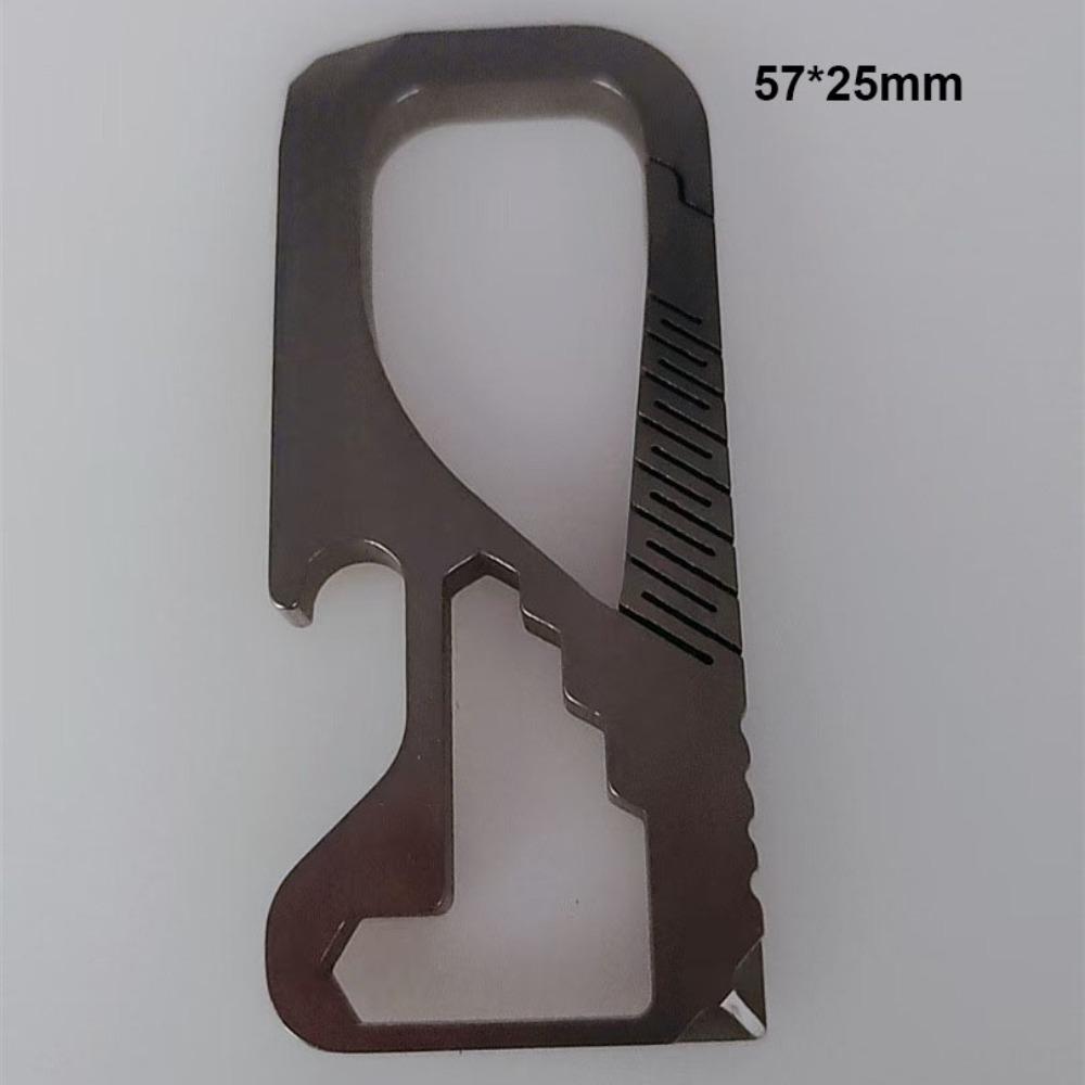 

Многофункциональная открывалка для бутылок, супер легкий брелок на пояс, мужской креативный подарок 6