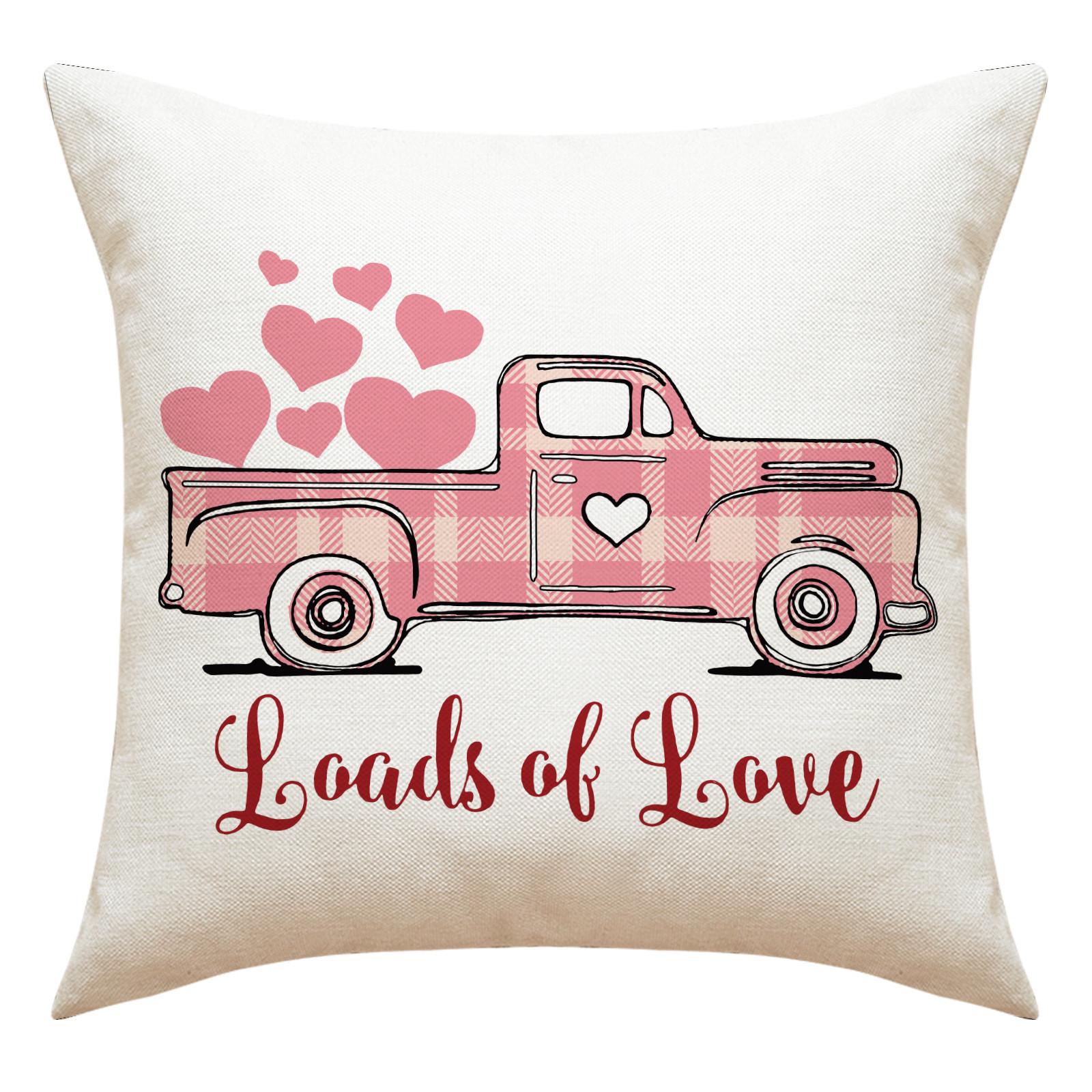 Valentine s Day Pillow Home Cushion Pillow Cover