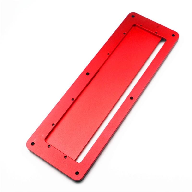 Table Cutter  Insert Aluminum Carpenter Cutter  Inversion Board Strong Strength  Cutter  Inversion Plate for Accurate Woodwork