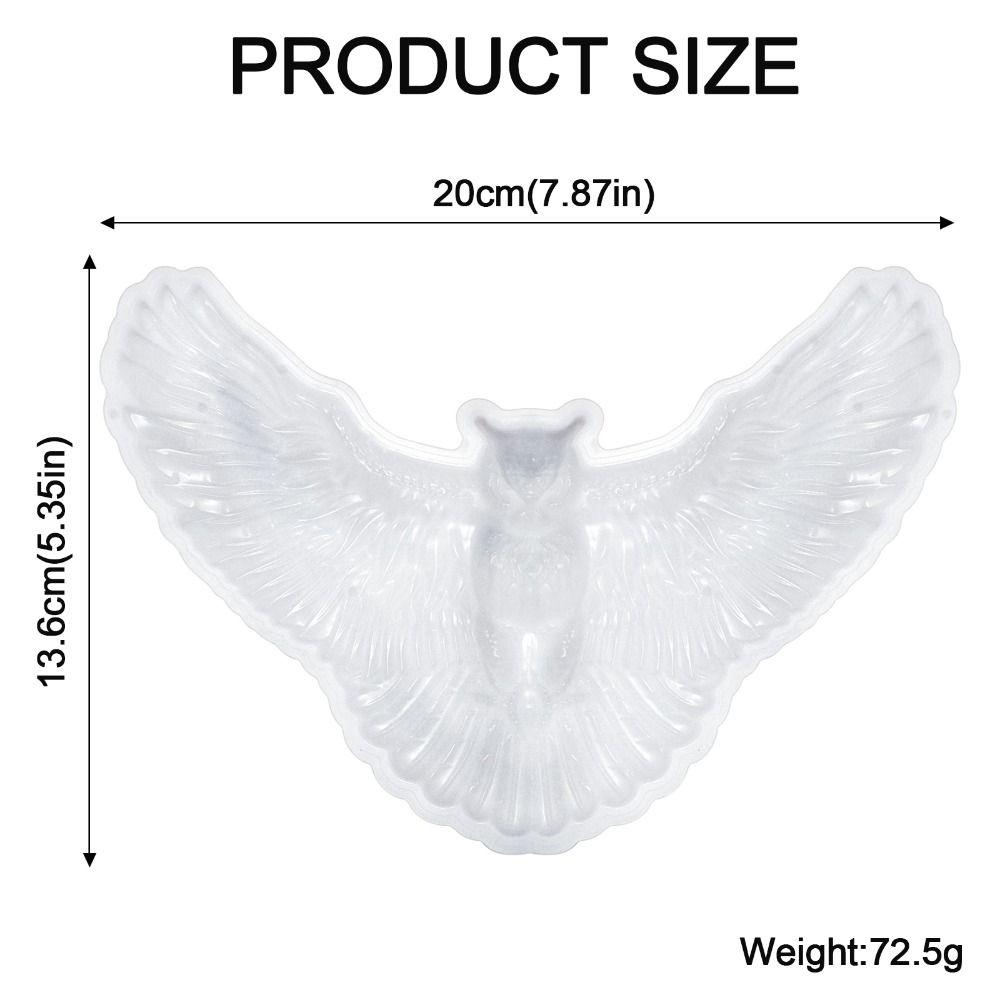 Wandkunst Silikonharzformen Vampirfledermaus Eulen Phönix Tiefe Epoxidformen für Epoxidguss
