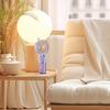Spray Fan Cartoon Snail Design Silent Motor Mini Handheld Tabletop Fan with Water Mist Cooling USB Rechargeable Handheld