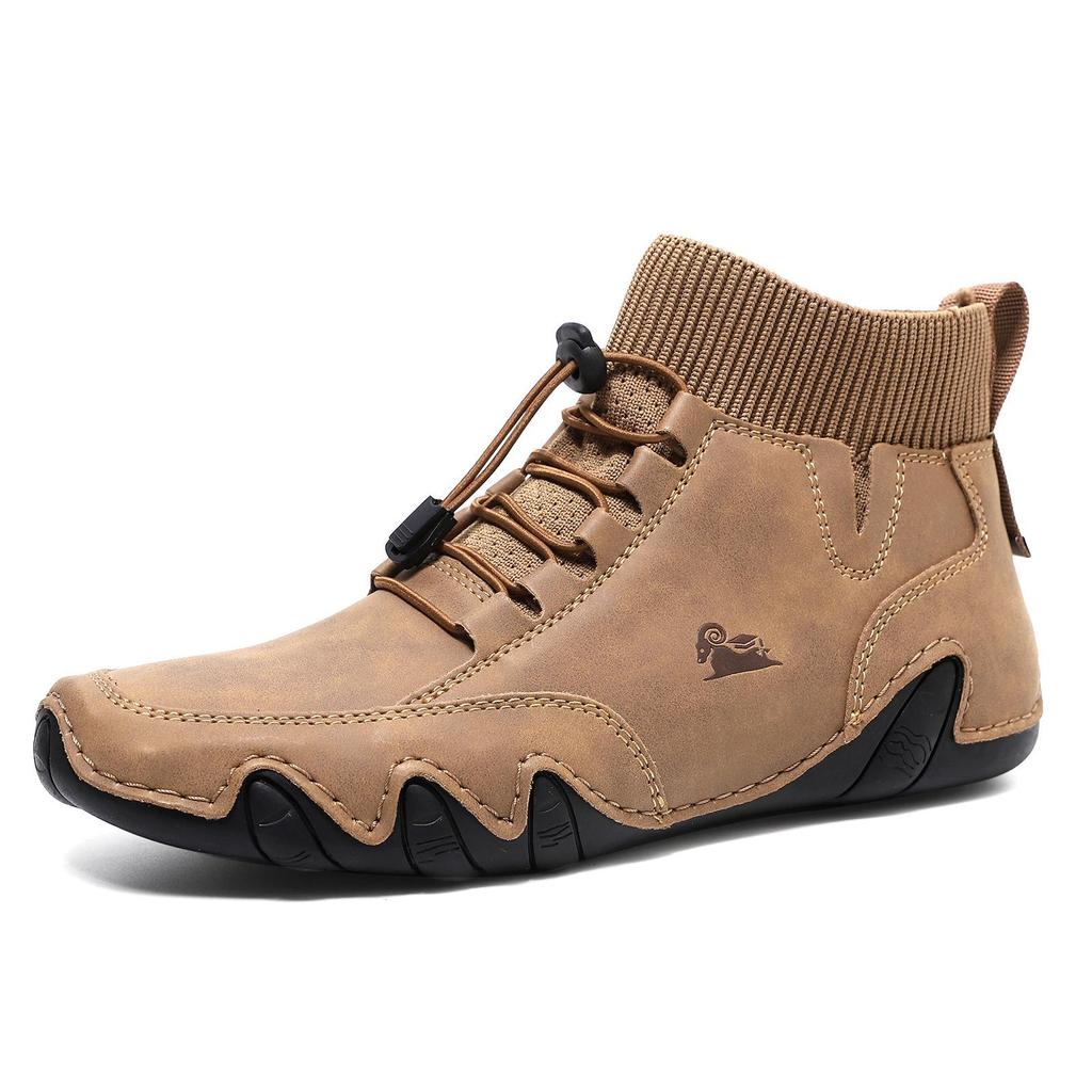 Unisex High-Top Casual Shoes and Large-Size Martin Boots