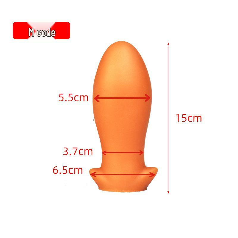 Liquid Silicone Dragon Egg Vaginal & Anal Plug - Portable and Popular
