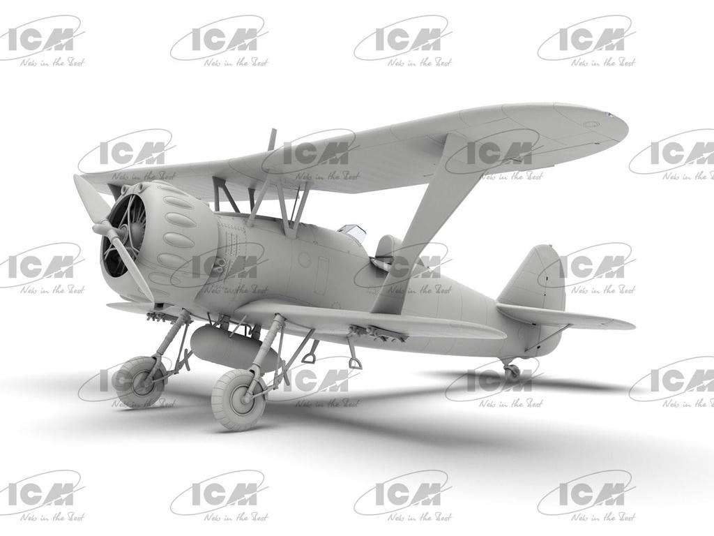ICM Henschel Late Model Plastic Model Kit 32015 1/32 Hs123A-1 (Airplane)