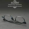 A1003 Men Business Eyewear Retro Square  Stainless Steel Alloy Eyeglasses Myopia Optical Prescription Glasses Frame For Men