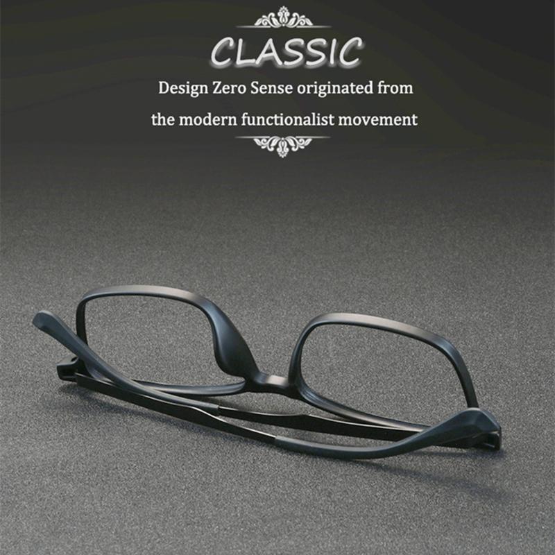 A1003 Men Business Eyewear Retro Square  Stainless Steel Alloy Eyeglasses Myopia Optical Prescription Glasses Frame For Men