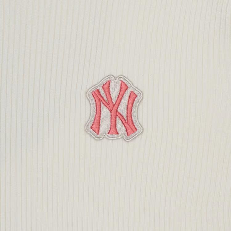 New MLB New York Yankees Knitwear Women's Cream 3FKCV0444-50CRD
