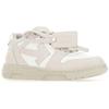 Off-White Out Of Office Leather Cutout Sneakers Women Sneakers Beige OWIA259S21LEA0010161