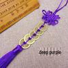Five Emperors Alloy Copper Coins Car Pendant: Antique Chinese Knot Rearview Mirror Ornament