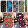 African Wax Fabric For Samsung Galaxy A26 A16 A06 A56 A36 A05 A22 A32 A52 A54 A34 A14 A55 A15 A53 A33 A35 Case