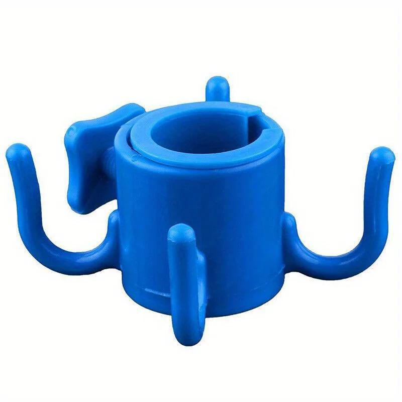 

Гачок для пляжної парасольки Підвісний Похідний Кемпінговий Гачок-застібка для пляжної парасольки на чотири кути для рушників, сумок, капелюхів, аксесуари для намету, гачок для намету синій