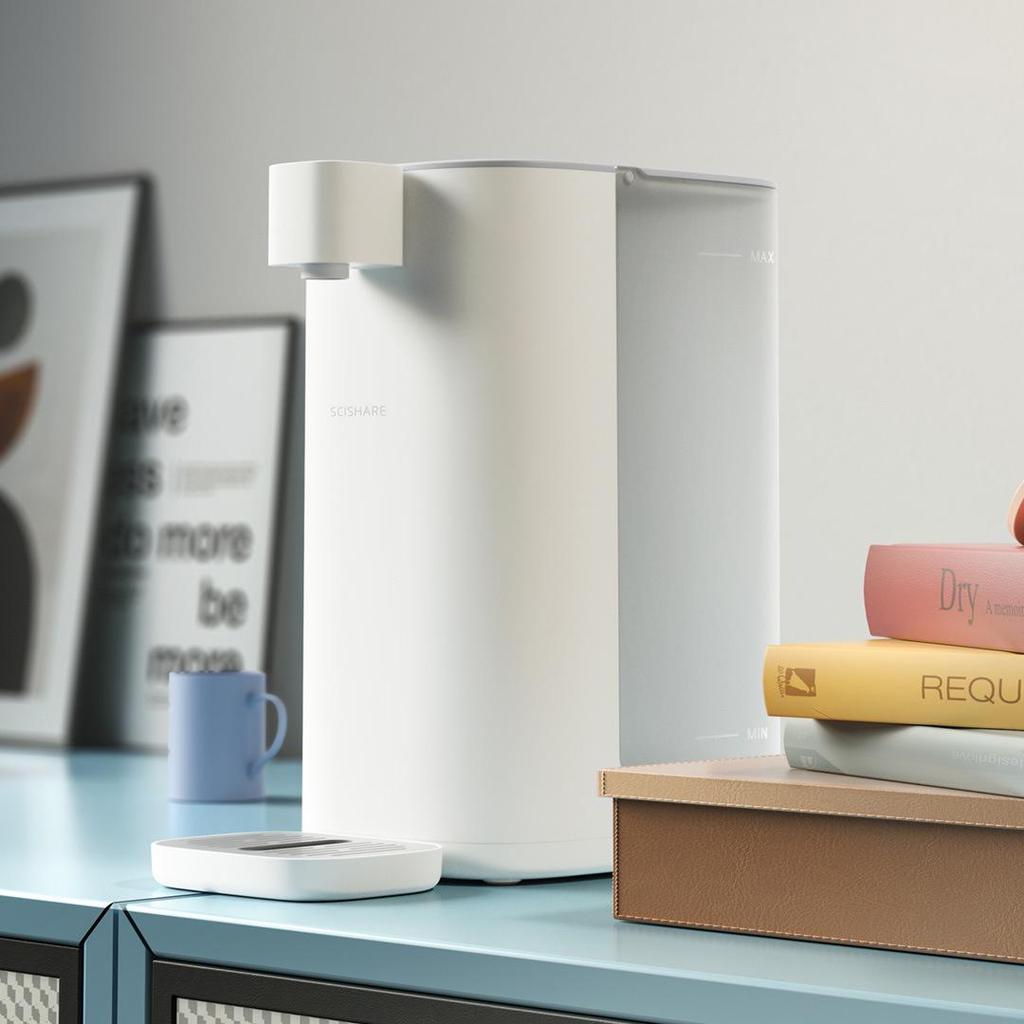 Instant Hot Water Dispenser with Adjustable Temperature, 3.0L - Compact, Automatic Tabletop Heating for Home or Office