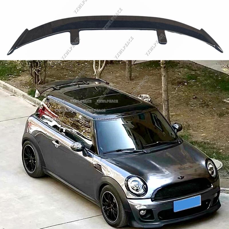 AZHKP1 For BMW MIMI Cooper F56 F55 JCW R50 R56 2003-2023 ABS Plastic Glossy Black Hatchback Roof Rear Wings Body Kit Accessories