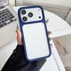 Luxury Acrylic Transparent Backboard Phone Case For iPhone 17 16 15 14 13 12 11 Pro Max Clear PC TPU Hybird Shockproof Cover