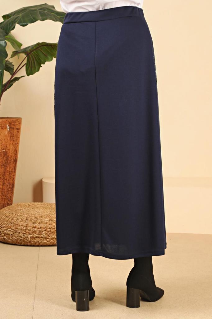 Fustă Stil Femei Mărime Mare Plus Size Creion Fustă Mamă Cu Pietre Laterale