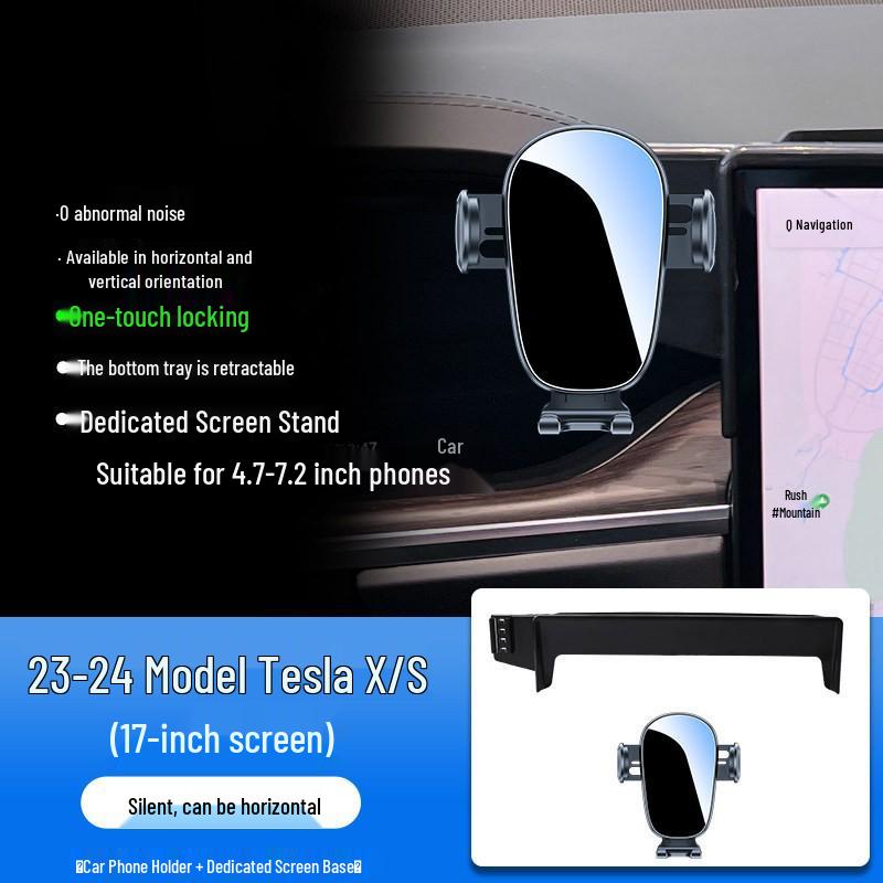 Tesla Model 3/S and Model Y/X Car Phone Holder - Interior Accessory