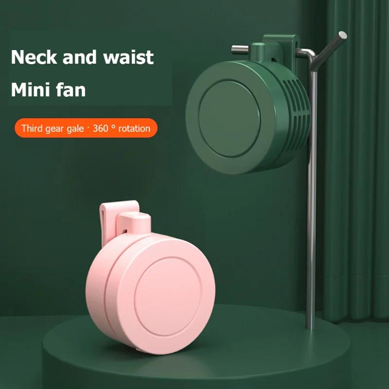 900mAh Mini-Clip-Ventilator, Nacken-/Taillenventilator, Luftkühlung, persönlicher USB-Ventilator, Angeln im Freien, 3 Geschwindigkeiten, Desktop-Ventilator, Camping im Freien