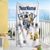 Curry Customize Your Name Beach Towel High Absorbency Quickdry Perfect For Traveling Yoga Camping And Swimming