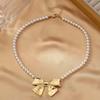 Elegant Ballet Bow Necklace Women's Versatile Jewelry for Weddings, Parties, Daily Wear - Year-Round Accessory