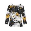 Girls Long Sleeve T Shirts Kids Fall Tops Crewneck Halloween Printed Basic Tees 3-9Y