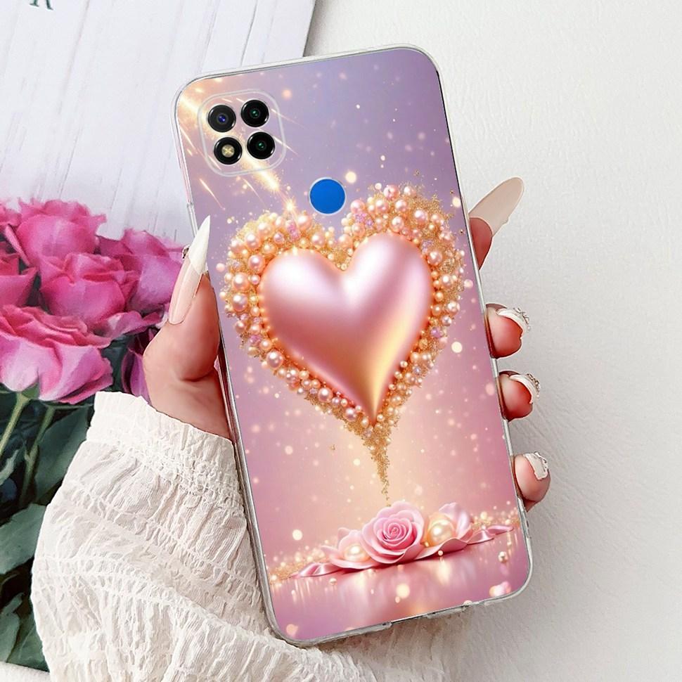 Coque pour Xiaomi Redmi 9C Mode Chat Coque Arrière de Téléphone Pour Xiaomi Redmi9C 9 C Redmi 9C Coque Souple en Silicone 6.53'' Sacs Pare-chocs