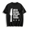 Solid Color Basic Casual Crew Neck T-Shirt Unisex Daily Wear Top Pure Cotton T-shirt
