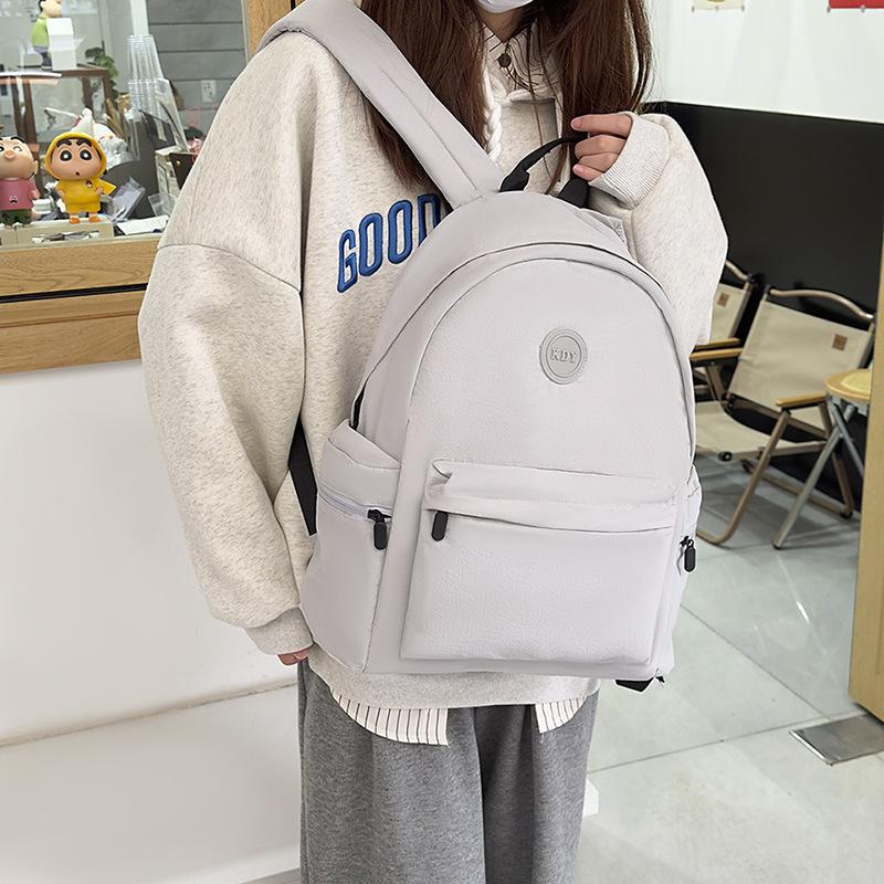 Casual fashion commuter casual backpack new versatile junior high school bag travel backpack